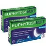 Euphytose nuit infusion Bayer - boite de 20 infusions - ENDORMISSEMENT PLUS RAPIDE & SOMMEIL REPARATEUR - Lot de 2 Boites x20