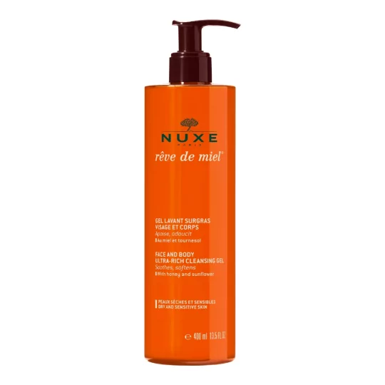 NUXE - Rêve De Miel Gel Lavant Surgras Visage Corps 400ml