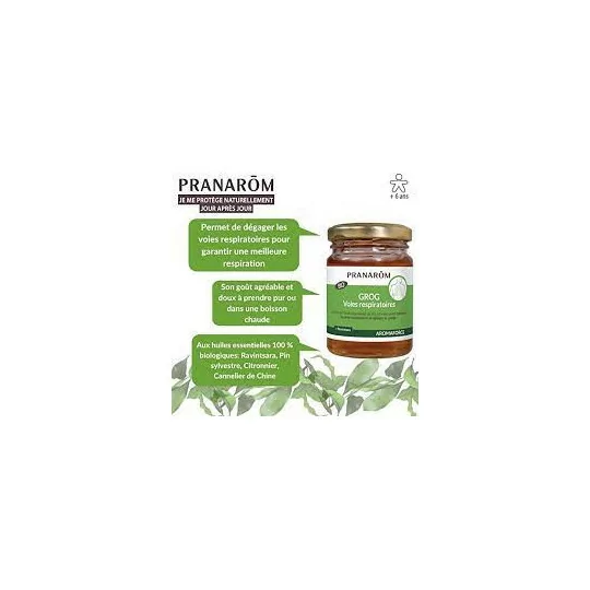 Prânarom Grog Voies Respiratoires 100ml