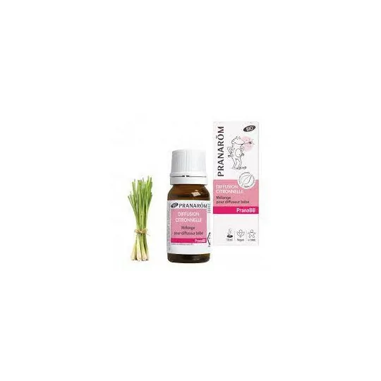 Prânarom Diffusion Citronnelle 10ml