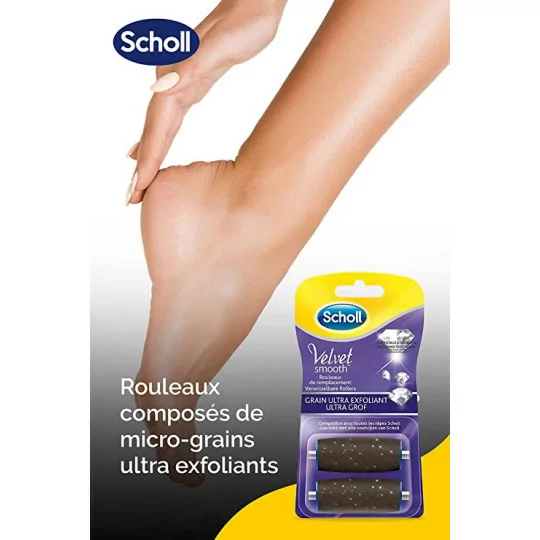 Scholl Velvet Smooth Rechargeable Ultra Exfoliant x2