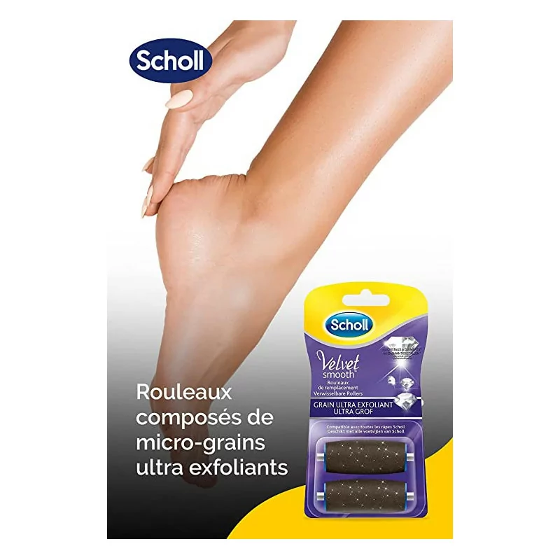 Scholl Velvet Smooth Rechargeable Ultra Exfoliant x2