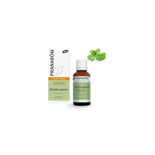 Prânarom Huile essentielle Bio Menthe Poivrée 30ml