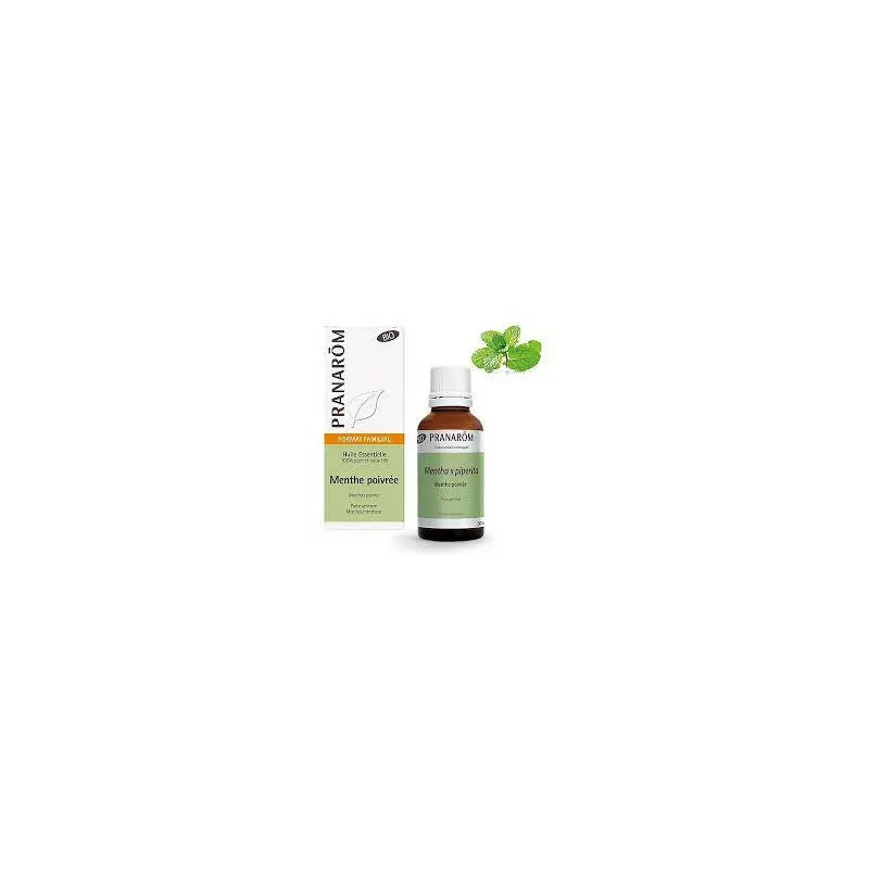 Prânarom Huile essentielle Bio Menthe Poivrée 30ml