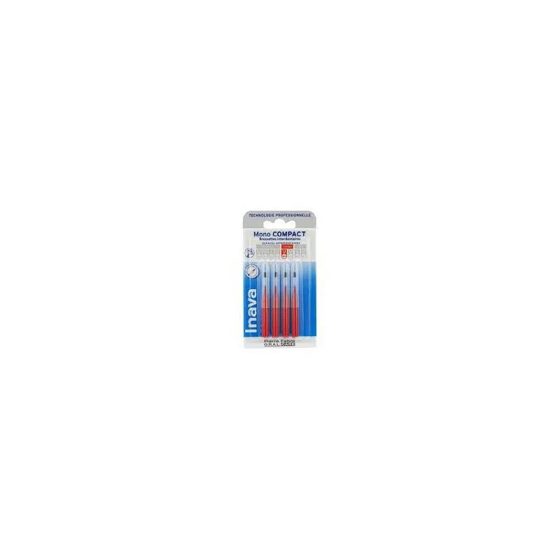 Inava Mono Compact Brossettes Rouge x4