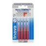 Inava Mono Compact Brossettes Rouge x4