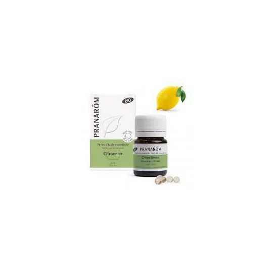 Pranarom Perle Huile essentielle Bio Citron Flacon de 60