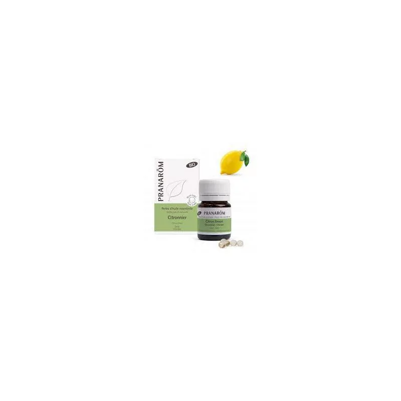 Pranarom Perle Huile essentielle Bio Citron Flacon de 60