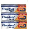 Fixodent - Fixodent Pro - Duo Action - Longue Durée - Plus Fort - Lot de 3 tubes