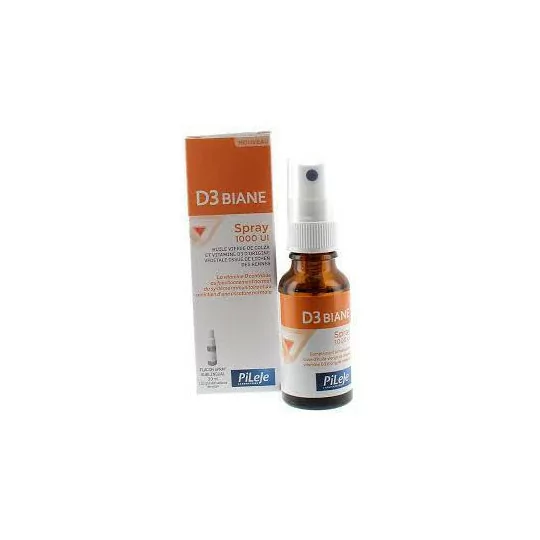 Pileje D3 Biane Spray 1000ui Sublingual 20ml