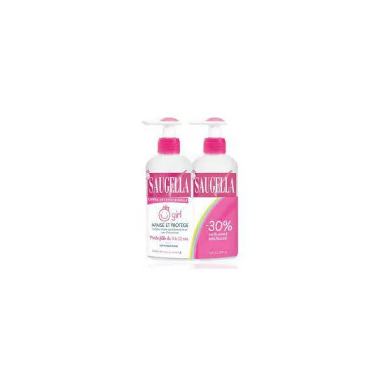 Saugella Girl Gel Lavant 200ml x 2