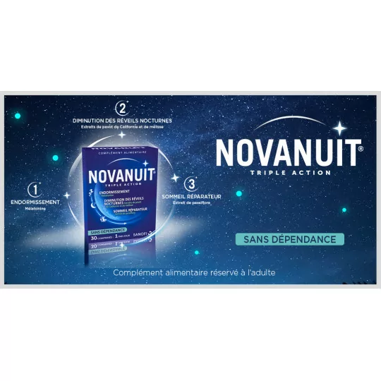 Novanuit lot de 3