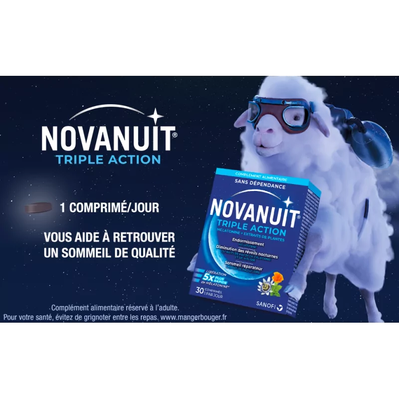 Novanuit lot de 3