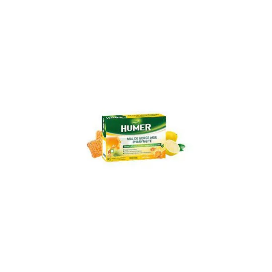 Humer pharyngite miel - citron