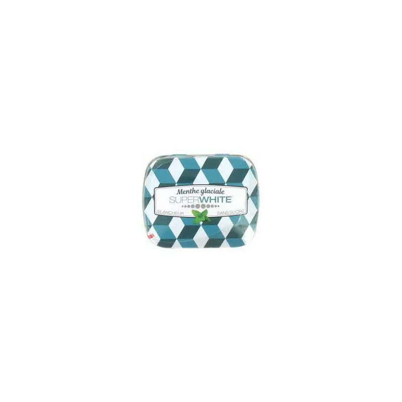 Superwhite fresh mini mints menthe glaciale