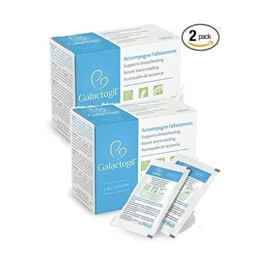 Galactogil Lactation - Nouveau : La solution naturelle pour soutenir l’allaitement - Lot de 2 Boites de 24 Sachets