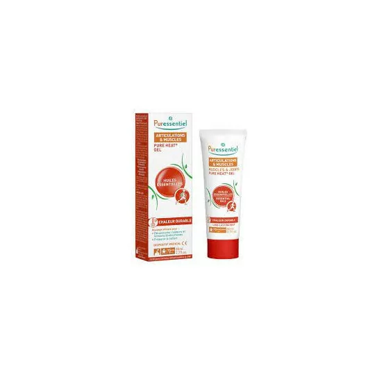 PURESSENTIEL GEL PURE HEAT ARTIC&MUS 80ML