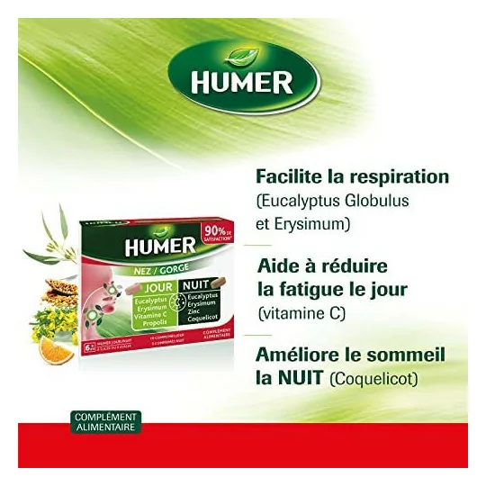 Humer Jour/nuit 15 Comprimés