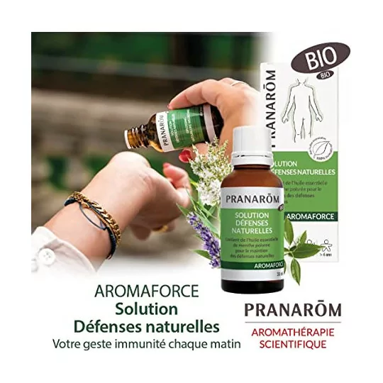 Pranarom Aromaforce Solution Défense Naturelle 30ml