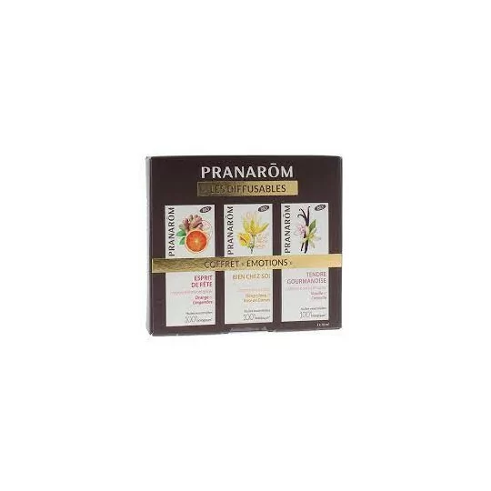 Pranarom Coffret edition limitée Bio 3X10ml