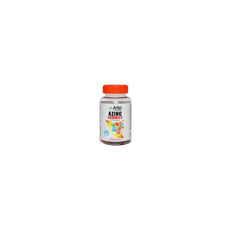 Azinc adultes 60 Gummies multi vitamine