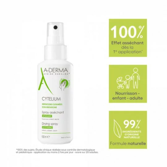 Aderma Cytelium spray asséchant