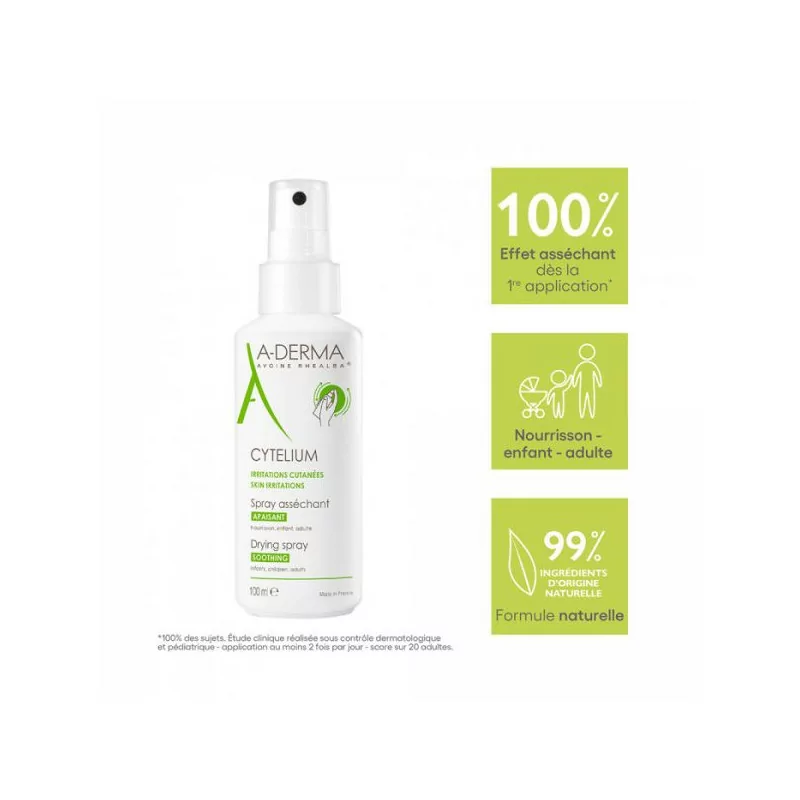 Aderma Cytelium spray asséchant