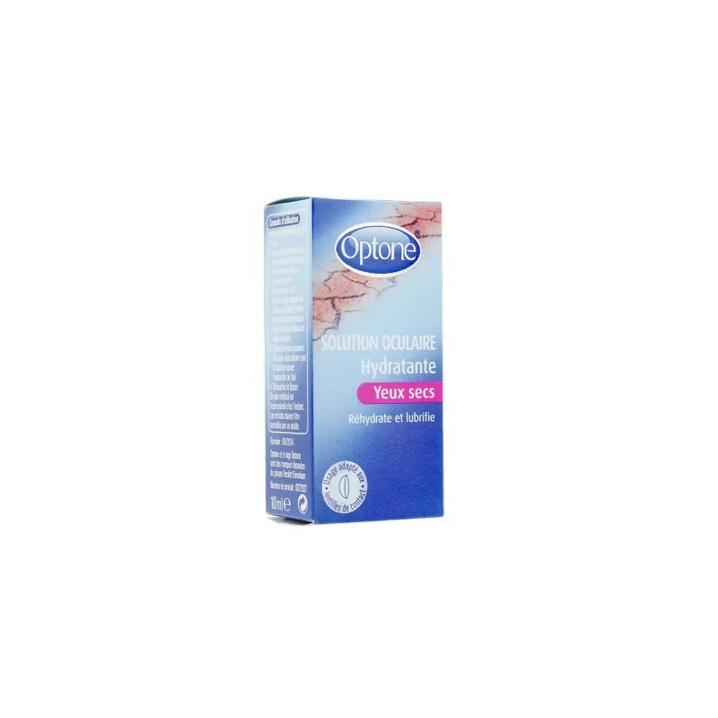 Optone Sol Occul Hydr Yeux Secs Fl10ml