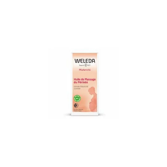 Weleda Soins Corps huile massage Périnée