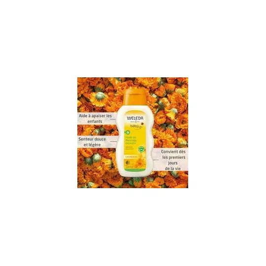 Weleda Soins Bébé Huile Protection Calendula