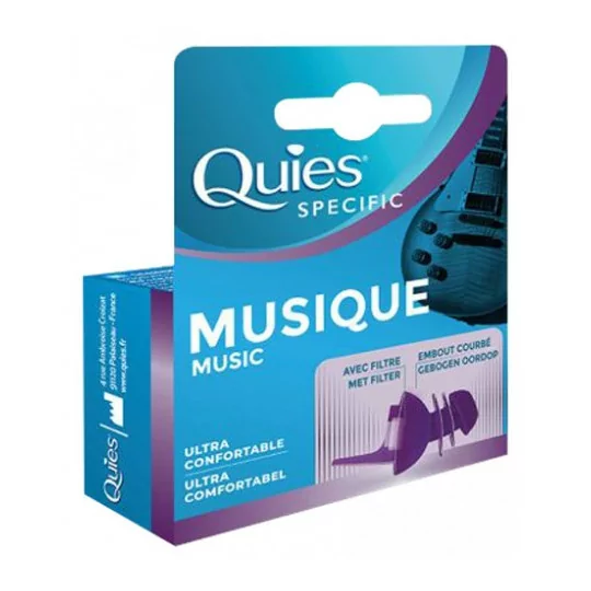 QUIES SPECIFIC PROT AUDITIVE MUSIQUE