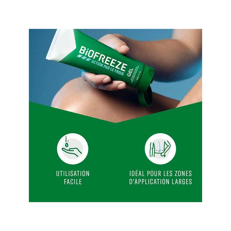 Biofreeze gel action par le froid