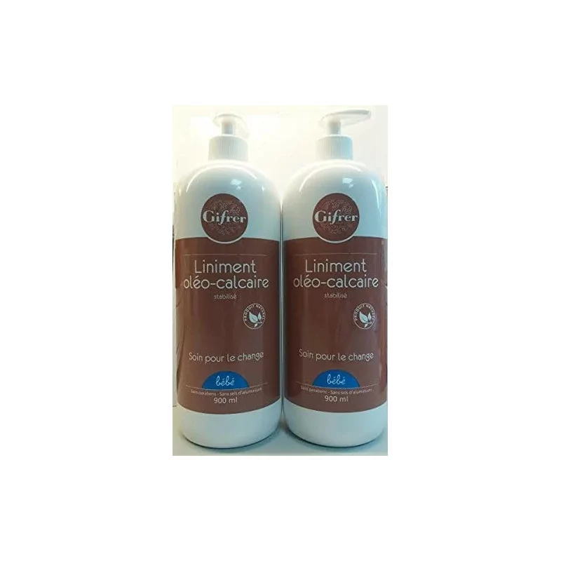 Gifrer Liniment Oléo-calcaire 900ml lot de 2