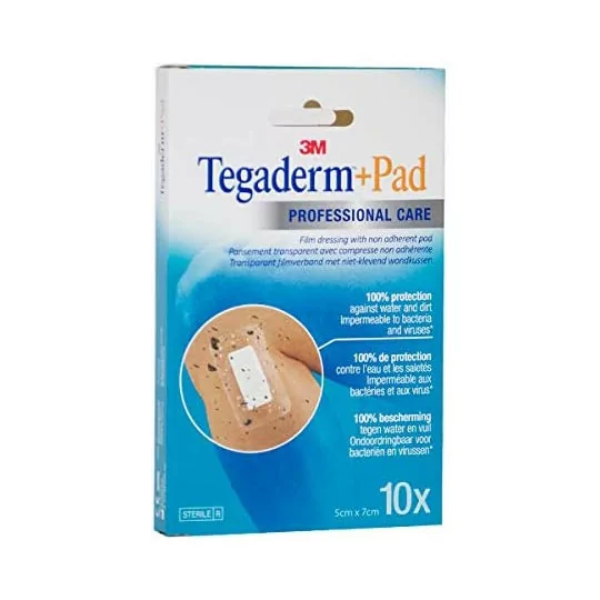 Tegaderm Pad Pans 5x7cm Bt10