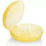 Bouts de sein Medela Contact - Sans BPA, silicone souple ultra-fin, lot de 2, 16mm, taille S