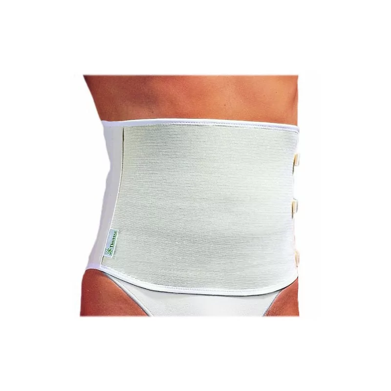 Ceinture de soutien abdominal en tissu spécial indémaillable pour stomisés Stomex® tour de taille de 60 à 70 cm