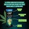 Urgo - Crème Hydratante CBD+ - Effet Chaud/Froid - Crème de Massage 98% d'Origine Naturelle - Dès 7 ans - Tube 50 ML