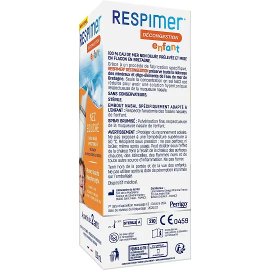 Respimer Décongestion Enfant dès 2 ans 125mL