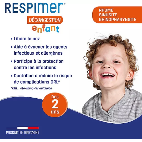 Respimer Décongestion Enfant dès 2 ans 125mL