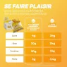 So Shape, Cookies Saveur Amande & Pépites de Chocolat blanc, 12 Cookies de 40g