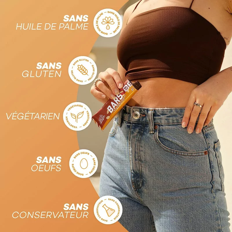 So Shape, Barres saveur Peanut Butter, 10g de protéines & moins de 100kcal par barre, 16 Barres de 30g