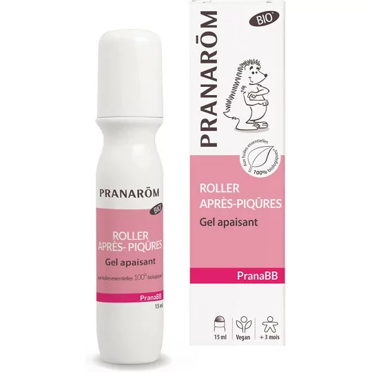 Pranarôm - Roller Huiles Essentielles Après-Piqûres Bio - Gel apaisant – Pranabb - 15 ml