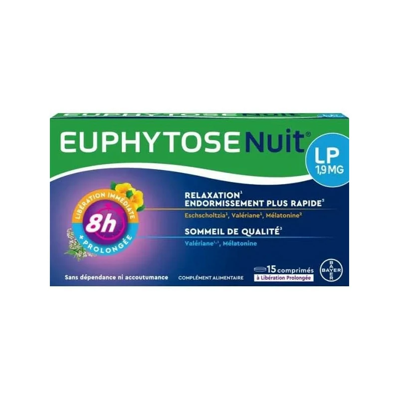 euphytose nuit LP 1.9mg lot de 2