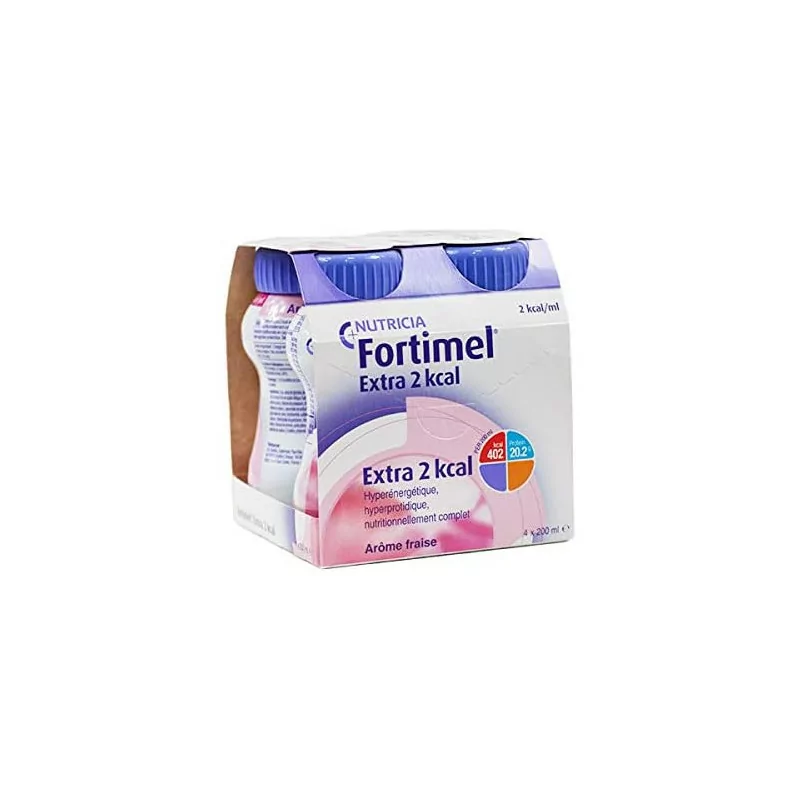 FORTIMEL EXT 2KCAL FRAISE 4X200ML