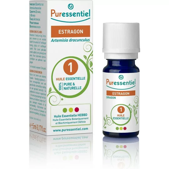 Puressentiel - Huile Essentielle Estragon - 100% Pure et Naturelle - HEBBD - 5 ml