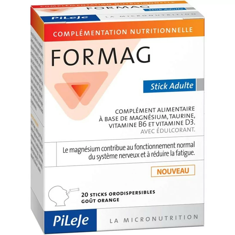 Pileje Formag Adulte Gout Orange 20 Sticks