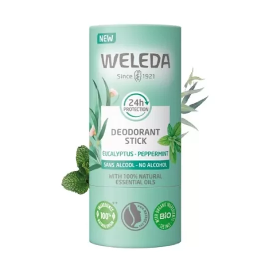 WELEDA DEO STICK EUCALYPT PEPPERMINT 50G