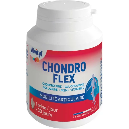 Alvityl Chondroflex - Lot de 3-5 éléments Essentiels - Mobilité Articulaire - 3x30 Jours de Prise