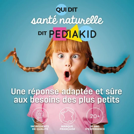 PEDIAKID-Complément Alimentaire Naturel Pediakid 22 Vitamines et Oligo-Éléments -Formule Exclusive au Sirop d'Agave - 250 ml