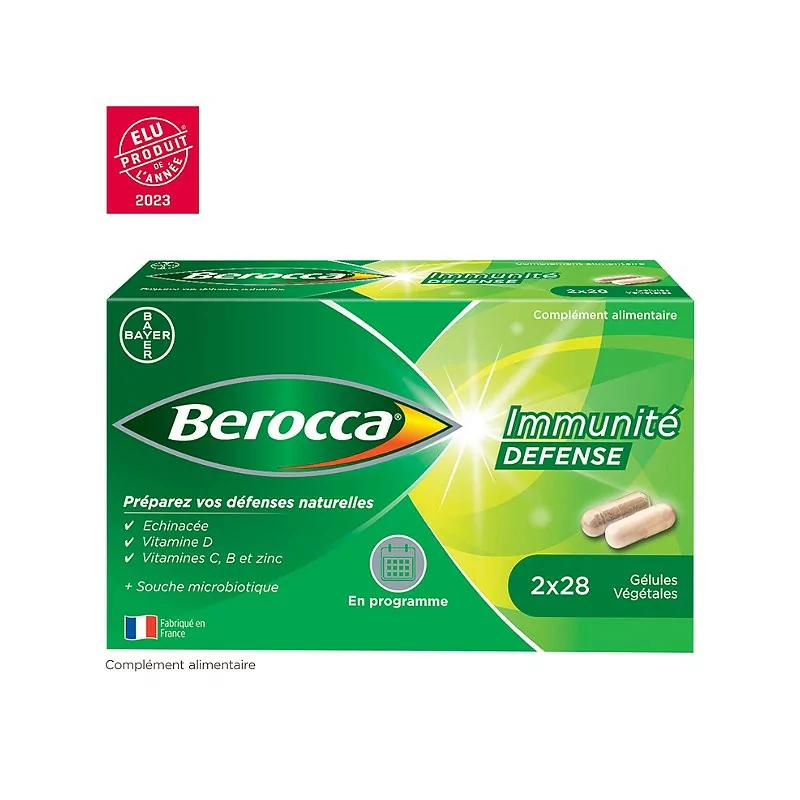 Berocca Immunité Défense Gélules